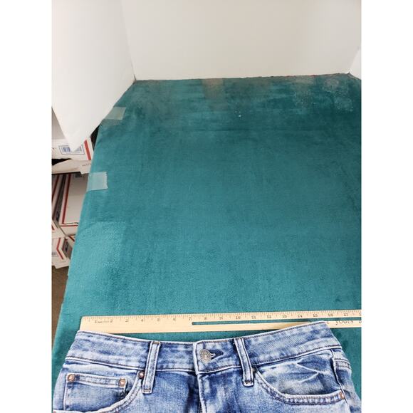 Express Jeans Size 30x32 Mens Blue Pants Denim Baggy Mid Rise Slim Straight - Picture 10 of 14